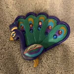 Peacock Pin